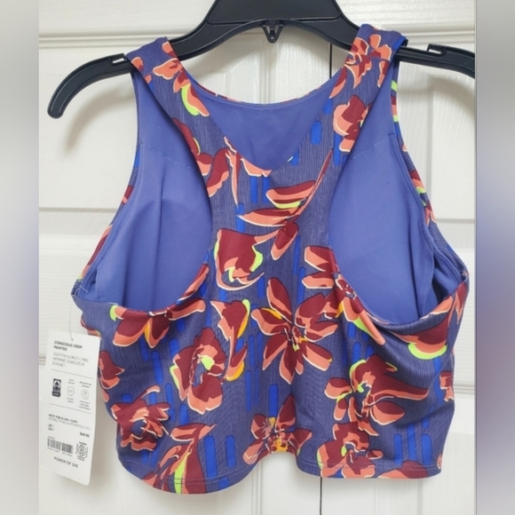 Athleta Conscious Printed Crop/Printed